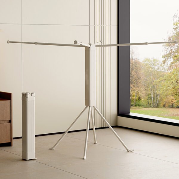 Rubik's Cube Floor Folding Wing-shapedHeavy Duty Clothes Drying Rack (MF01)