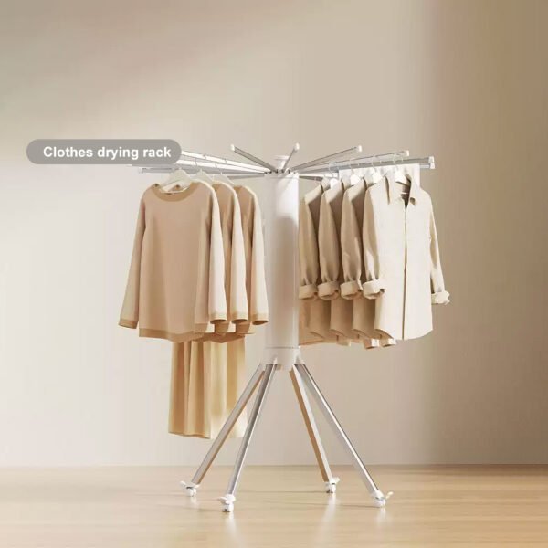 Octopus Floor Folding Heavy Duty Clothes Drying Rack (ZY01)
